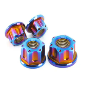 GR5 チタンカラー六角フランジナット